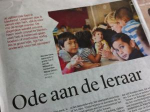 Trouw, 8 oktober 2014